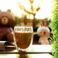 thumbnail image 5 of Transparent Glass Coffee Cups Double Wall Heat-Resistant Glass Cup for Creative for Sky Star Sequins Cups Whiskey Beer M, 5 of 12