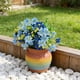 thumbnail image 5 of Flores artificiales de crisantemo para exteriores Arreglo floral sintético de plástico para decoración del hogar y el jardín, 5 of 6