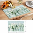 thumbnail image 6 of Spring Floral Placemats Set of 6, Summer Daisy Tulips Flower Vases Rustic Country Non-Slip Place Mats Washable Table Mats for Kitchen Dining Table Decorations Indoor/Outdoor, 6 of 9