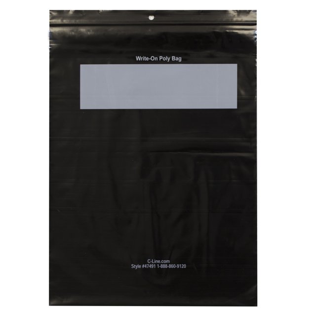 Bolsas de polietileno para escritura, 8-1 / 2 x 11, 1000 / BX, 47491 C-Line 47491