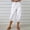 White, variant on Sentmoon Sentmoon Capri Pants for Women Linen Loose Fit Wide Leg Elastic Waist Drawstring Sweatpant Side Pockets Elastic Hem Solid Color Jogger Delightful Lady for Casual Hangouts Army Green XL