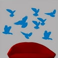 thumbnail image 2 of Wallhogs Mixed Birds Sihouette Wall Decal, 2 of 4