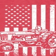 thumbnail image 3 of Instant Message - Tractor American Flag - Toddler & Youth Short Sleeve Graphic T-Shirt, 3 of 6