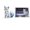 Blue#722-360, variant on Forestwhale Quilting Starter Set 3.9" Sewing Craft Bundle with Needles & Thread Beginner-Friendly Patchwork Kit