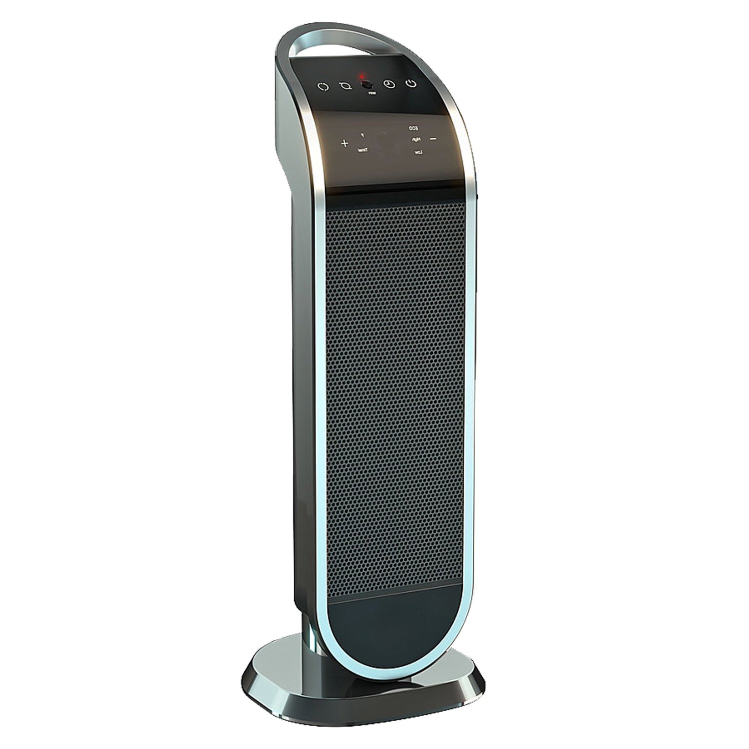 Atomi Smart WIFI Ceramic Tower Heater, Alexa u0026 Google  Assistant-1500w/1000w-Black - Walmart.com