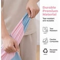 thumbnail image 5 of 3-Pieces No Pump Vacuum Storage Bags, 2026 New No-Pump 3D Vacuum Storage Bags, Large Vacuum Storage Compression Bags for Clothes, Blankets, Bedding, Comforters (3PCS, L), 5 of 7