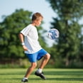 thumbnail image 3 of Naiovety Profesional del balón de fútbol del entrenamiento al aire libre inconsútil para un aspecto único del rendimiento mejorado Deportes y aire libre Azul, 3 of 6