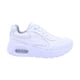 thumbnail image 2 of Tenis escolar Audaz para niño de corte piel blanco Mulán con ajuste agujetas, 2 of 5