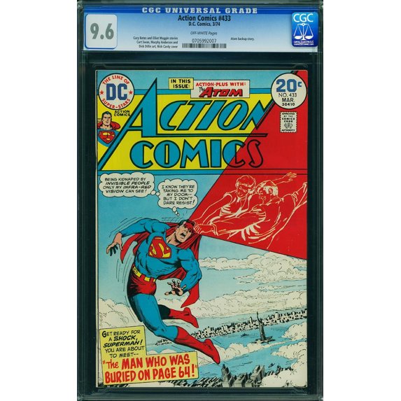 Action Comics #433 - CGC 9.6 Comic Book