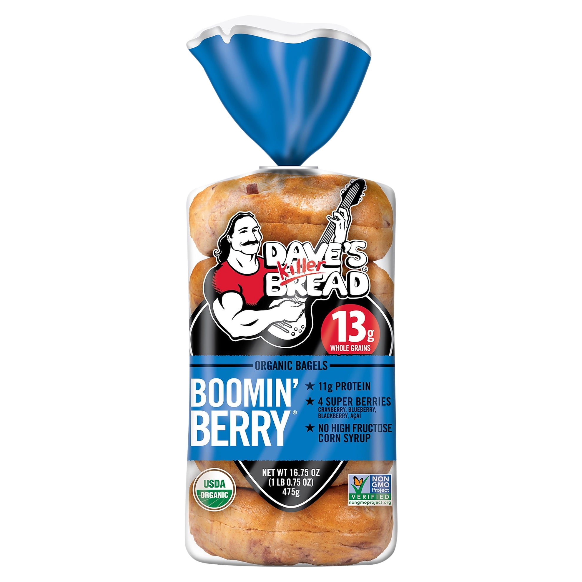 Dave's Killer Bread Dave’s Killer Bread Boomin’ Berry Organic Bagels, 16.75 oz, 5 Count