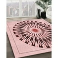 thumbnail image 2 of Ahgly Company Indoor Rectangle Patterned Light Rose Pink Area Rugs, 7' x 9', 2 of 6