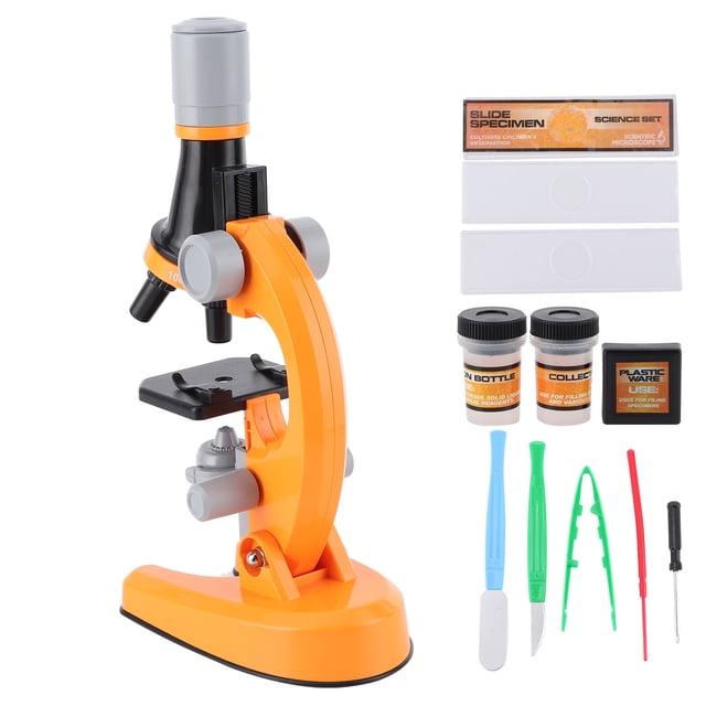 Microscopio biológico, microscopio de alta definición 40X-1200X, microscopio para niños, microscopio X, máxima eficiencia