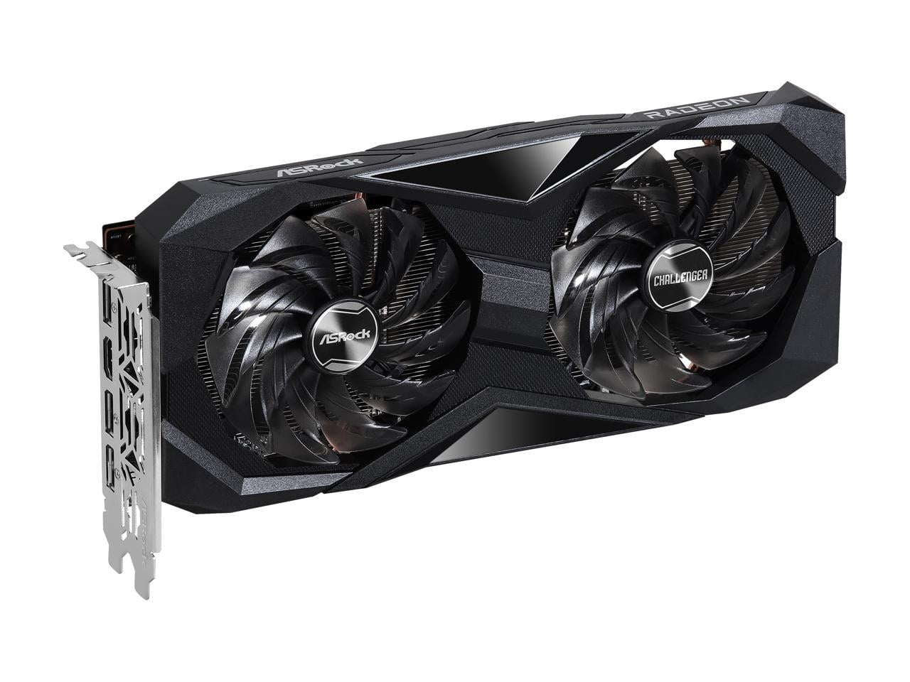 ASRock Challenger D Radeon RX 6650 XT Graphics 8GB GDDR6 PCI ASRock Challenger D Radeon RX 6650 XT Graphics 8GB GDDR6 PCI
