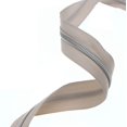 thumbnail image 2 of Bobina de nailon metálico Zipper Leekayer #5 con dientes plateados, 10 m, color beige, 2 of 8