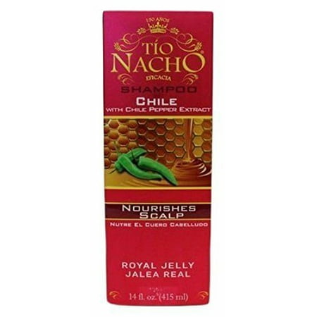 Tio Nacho Red Pepper Extract Shampoo Strengthens hair Stop hair loss (Best Shampoo To Stop Hair Loss)