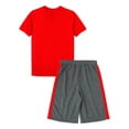 thumbnail image 2 of Wonder Nation Boys Short Sleeve Shirt and Shorts Pajama Set, 2-Piece, Sizes 4-18 & Husky, 2 of 3