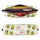 thumbnail image 2 of Fotbe Avocado Work Out Estuche para Lápices de Cuero con Estampado, Estuche con Cremallera Resistente, Organizador Compacto y Elegante para Papelería, 2 of 7