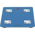 thumbnail image 2 of EnerPlex Scale for Body Weight - Bluetooth Compatible, Accurate Digital BMI Bathroom Scale for Weighing and Home Workout w/ Body Composition Analyzer & Smartphone Track App - Blue, 2 of 6