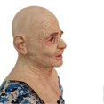 thumbnail image 3 of Latex Realistic Mans Face Cover Mask Male Fancy Dress Cosplay Halloween Party Props (2), 3 of 5