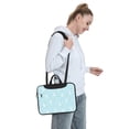 thumbnail image 6 of Lsque Cute Bunny Pattern Laptop Bag – Portable & Slim Single-Shoulder Computer Case with Adjustable Strap, Protective, Lightweight for 13”/14”/15.6” Laptops, 6 of 8