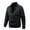 Black, variant on JTieacloth Men's Warm Fleece Jacket Men Solid Color Stand Up Collar Zipper Cardigan Jacket Casual Business Fashionable Comfortable Jacket Black