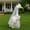 J, variant on Lzobxe Halloween Garden Goose Clothes Dresses and Hat for Cement or Plastic Goose Sculpture, Porch Goose Clothes for Porch Yard