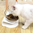 thumbnail image 5 of Comedero doble para mascotas con soporte elevado para gatos y perros pequeños., 5 of 5