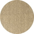 thumbnail image 1 of Ahgly Company Indoor Round Solid Brown Modern Area Rugs, 6' Round, 1 of 4