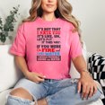 thumbnail image 2 of Humorous Statement About Hate And Fire, Crunchberry Comfort Colors T-Shirt, 3XL, 2 of 3