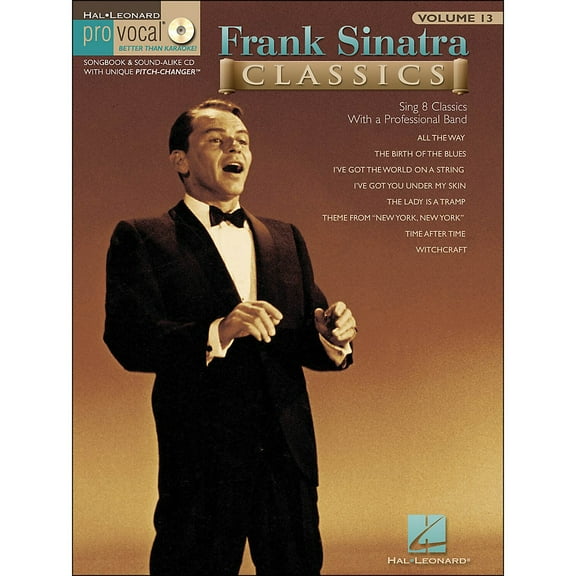 Hal Leonard Pro Vocal (Numbered): Frank Sinatra Classics: Pro Vocal Men's Edition Volume 13 (Other)