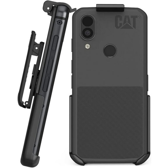 BELTRON Holster for CAT S62 Pro Rugged Smartphone, Heavy Duty Rotating Belt Clip Holder Case Compatible with Caterpillar CAT S62 Pro Industrial Strength - Case Free Design