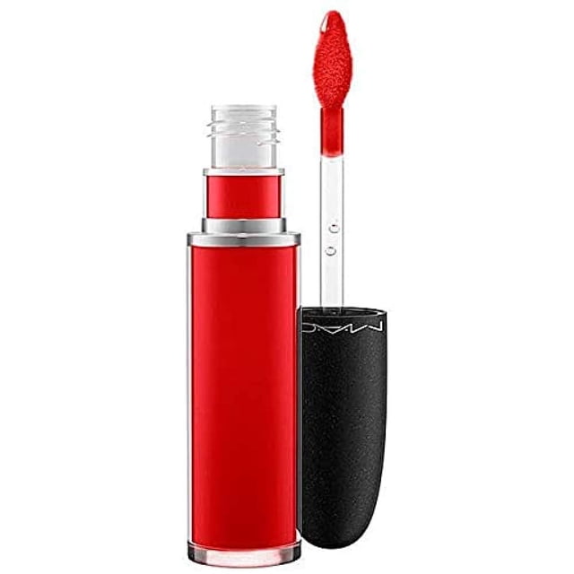 Lápiz labial líquido mate M∙A∙C Retro - 104 Fashion Legacy Para mujeres Lápiz labial 0.17 oz