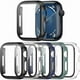 thumbnail image 1 of wonima02 5 Pack Case with Tempered Glass Screen Protector for Apple Watch Series 9 8 7 45mm, PC Hard Ultra-Thin Slim Fit Scratch Resistant Bumper Protective Cover for iWatch S9 S8 S7 45mm Accessories, 1 of 1