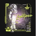 thumbnail image 2 of Men's Lightyear Star Command Blueprint  Tank Top Black Small, 2 of 5