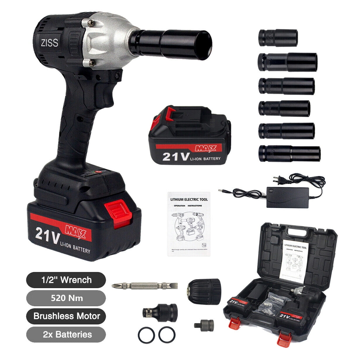 1/2" Electric Impact Drill Driver 4.2 amp 