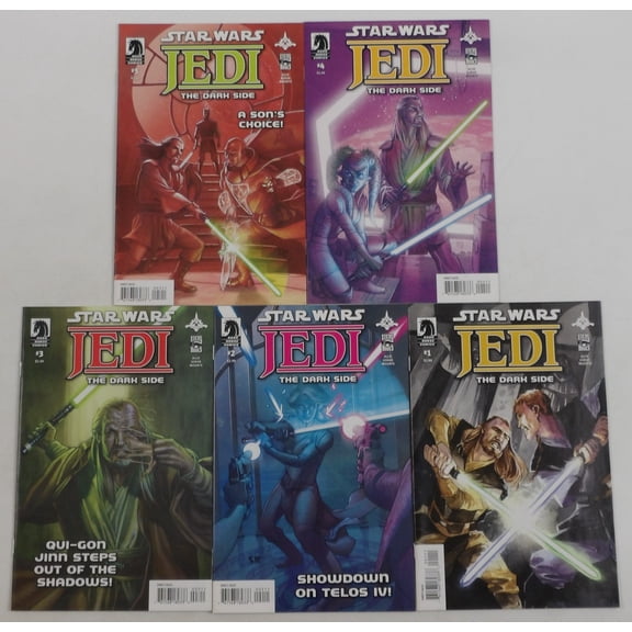 Star Wars: Jedi - The Dark Side #1-5 VF/NM complete series Allie - Asrar ; Dark Horse
