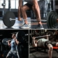 thumbnail image 4 of GARVEE 7FT Olympic Barbell Bar with 2 Collars,1500 LB Capacity Weightlifting & Powerlifting Bar,Fits 2-Inch Plates,Strength Training Bench Press Bar for Home Gym,Silver, 4 of 8
