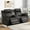 2 Seater- Brown, variant on Zero Gravity Power Reclining Loveseat with Adjustable Headrest, Power Reclining Loveseat with Console, Power Loveseat Recliner Sofa with USB & Type-C Ports for Living Room