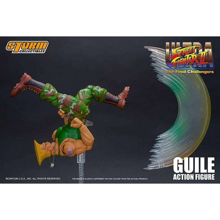 Storm Toys Street Fighter Guile Final Challengers 1:12 7 Action Figure  Official