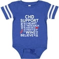 thumbnail image 3 of Inktastic CHD Awareness Month Boys or Girls Baby Bodysuit, 3 of 5