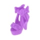 thumbnail image 4 of Sandalias de de flores de plástico de para muñeca 1/6 - , # D Púrpura, 4 of 9