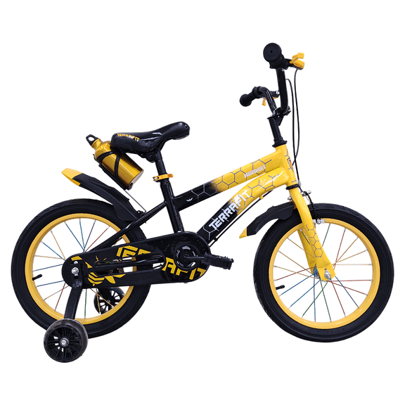 Bicicleta Infantil Para Niño HORNET Terrafit R16 Amarilla