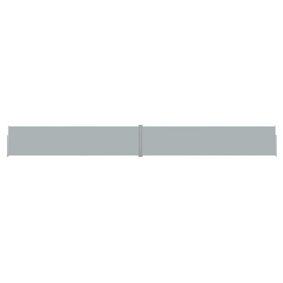 Charmma Patio Retractable Side Awning 66.9"x472.4" Anthracite