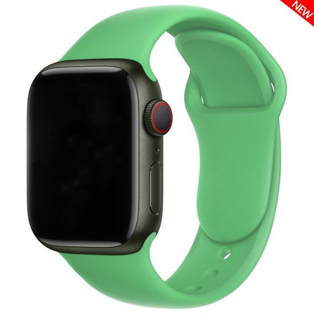 Correa de silicona para Apple Watch, pulsera Ultra de 45mm, 44mm, 40mm, 41mm, 42mm, 38mm, 49mm, 44mm, 45mm, iwatch series 8, 7, se, 3, 4, 5, 6