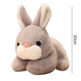 thumbnail image 1 of Bunny Model Baby Sleeping Companion Home Bed Decor para niños niñas (gris) Ehuebsd libre de BPA, 1 of 9