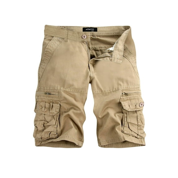 Coduop Mens Casual Cargo Shorts Camouflage Short Pant Outdoor Work Shorts,with Multiple Pockets