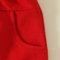 thumbnail image 5 of Xudanell Baby Boy Outfit 2 Piece 12 Month Boy Clothes Printed Pullover Short Sleeve Pocket Solid Color Shorts Smooth Children Outfits, 5 of 7
