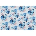 thumbnail image 2 of Zelouf Zs1804M-4 Print Scuba  , Sewing, DIY, Crafts Fabric by the Yard, 432 Blue/blush, 5 Yard, 2 of 2