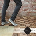 thumbnail image 6 of 3rd Street Inn Interlocking Deck Tiles - Oiled Acacia Finish - Checkered, 10-Pack, 6 of 7