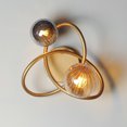 thumbnail image 4 of E24182-148GLD-ET2 Lighting-Planetary - 6W 2 LED Wall Sconce-10.5 Inches Tall and 11.5 Inches Wide, 4 of 4